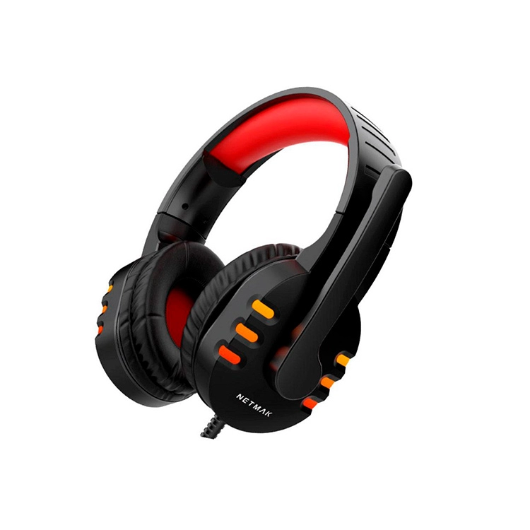 Combo Netmak Gamer 4 en 1 Teclado Mouse Auricular Pad Art.NM-GC479